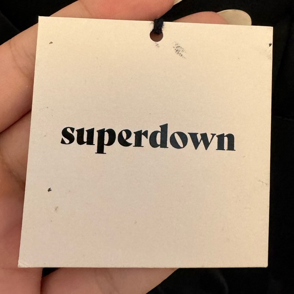 Anahi Cami Top in Black Superdown - Size M - Picture 10 of 12